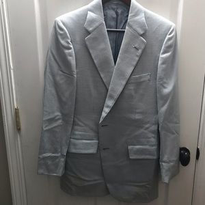 Blue and White sports jacket